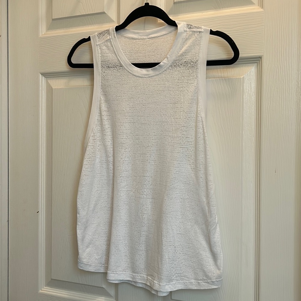 Lululemon White Tank